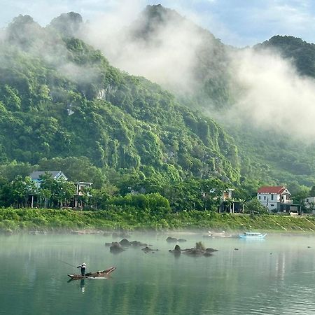 Green Riverside Cosy Home Phong Nha Dış mekan fotoğraf