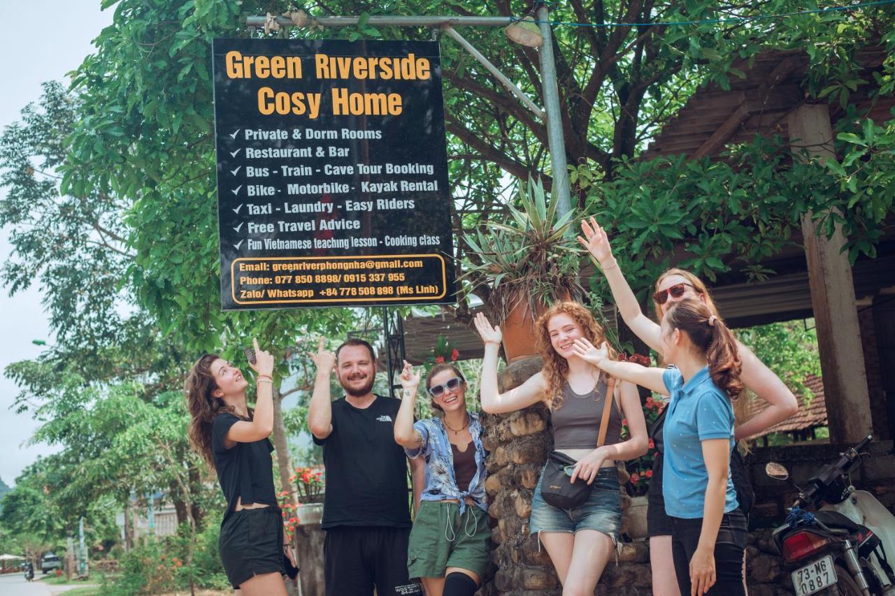 Green Riverside Cosy Home Phong Nha Dış mekan fotoğraf