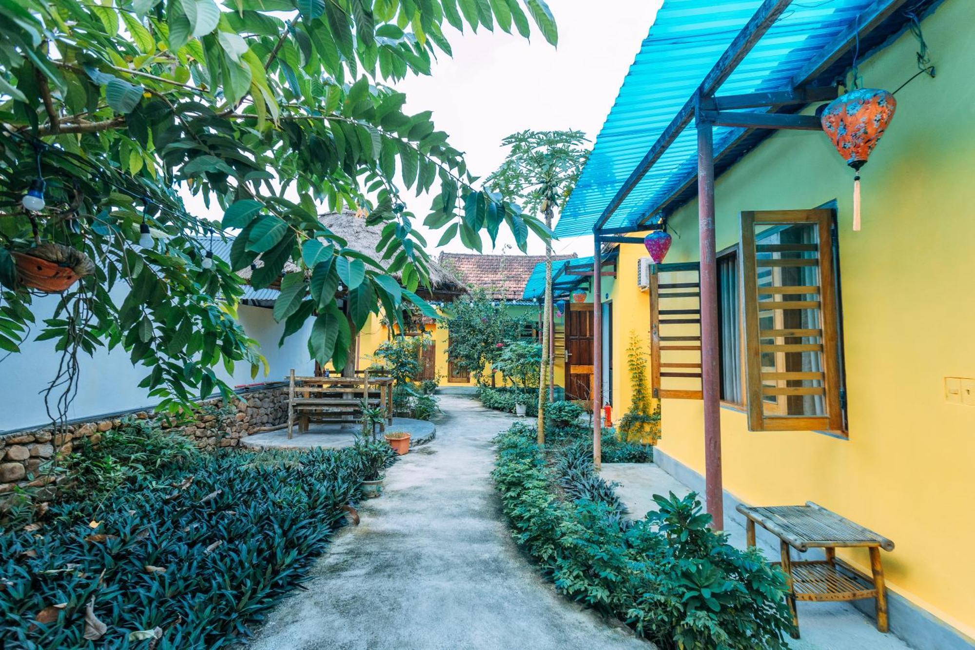 Green Riverside Cosy Home Phong Nha Dış mekan fotoğraf