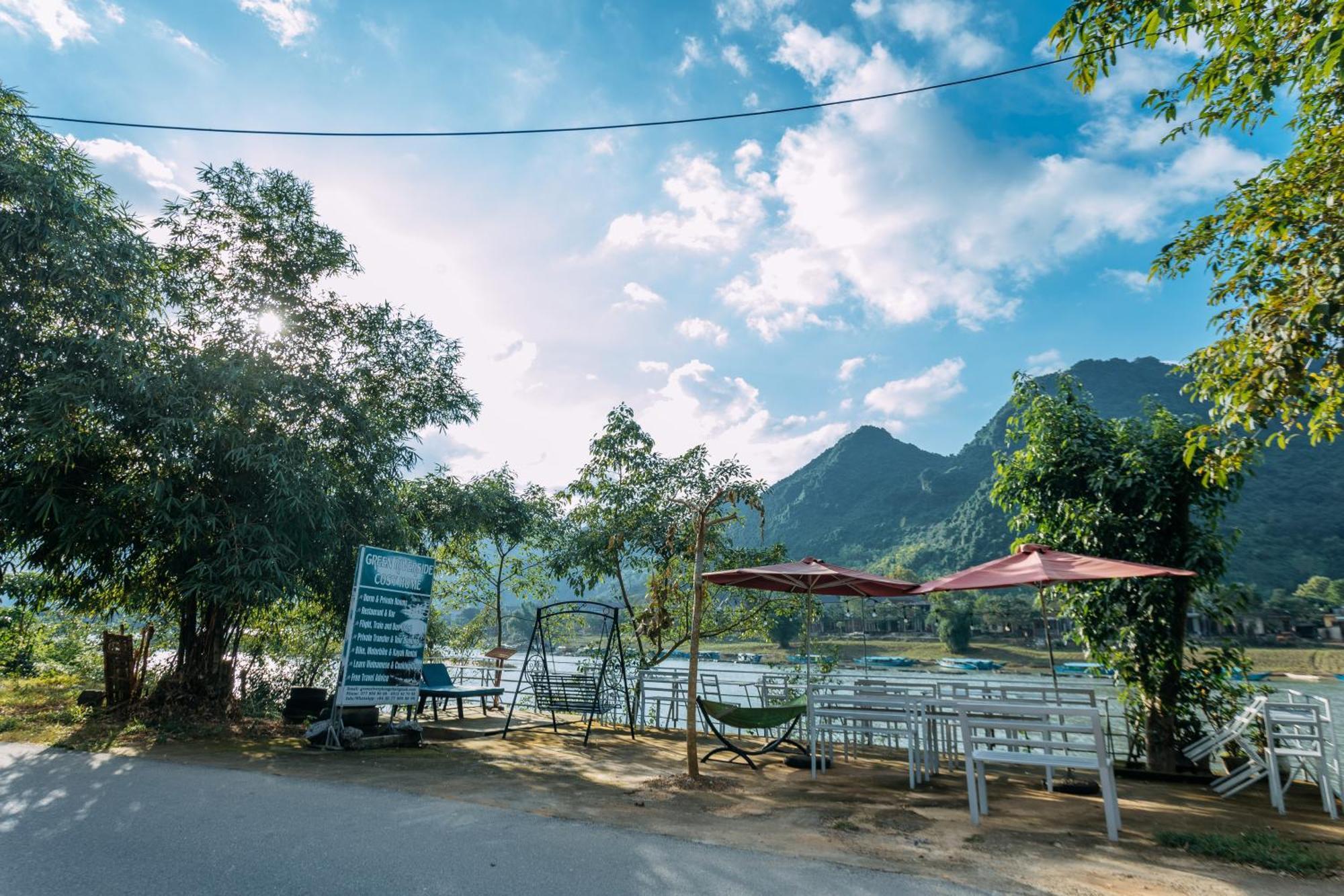 Green Riverside Cosy Home Phong Nha Dış mekan fotoğraf