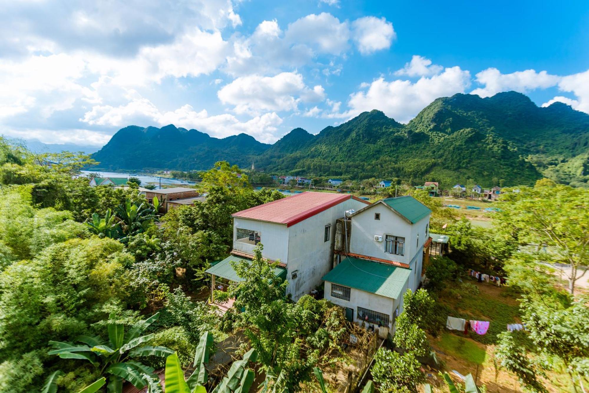 Green Riverside Cosy Home Phong Nha Dış mekan fotoğraf