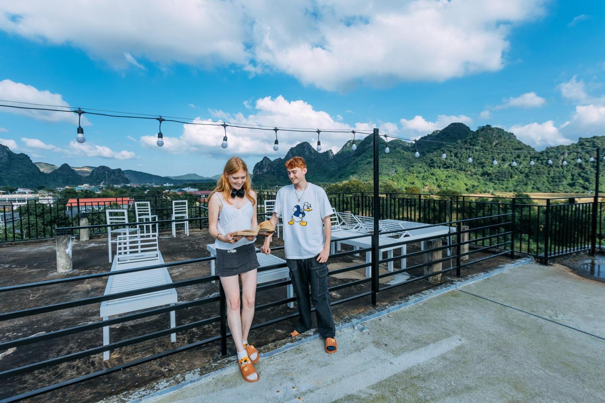 Green Riverside Cosy Home Phong Nha Dış mekan fotoğraf